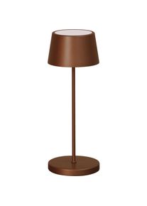 FHL easy, Tischlampe, FHL Asena Pro LED Tischleuchte 2W dimmbar CCT einstellbare Lichtfarbe rostfarben 850675