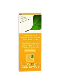 Luxepil, Wachs + Enthaarungscreme, Sensitive Classic Depilatory Cream krem do depilacji ze szpatułką 150ml (2x)