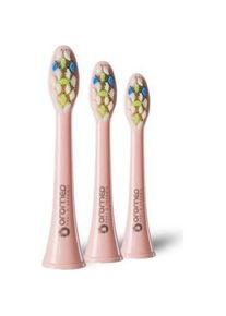 Sunstar Gum, Zahnb&uuml;rstenkopf, Oromed Oro-Sonic Next Sonic Toothbrush Heads Pink, 3 Pieces (3 x)