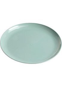 Okko Shallow Big Plastic Plate. Green, Teller, Gr&uuml;n