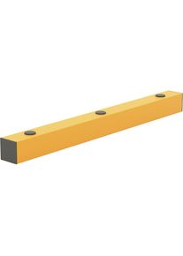 Bodenbarriere, L&auml;nge 1200 mm, verkehrsgelb Ampere Rack Mammut