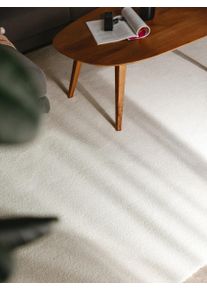 benuta nest Vaskbart langh&aring;ret teppe Melvin Cr&egrave;me 140x200 cm Krem Enfarget