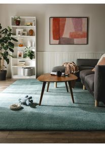 benuta nest Vaskbart langh&aring;ret teppe Melvin Turkoois 140x200 cm0000 Turkis Enfarget