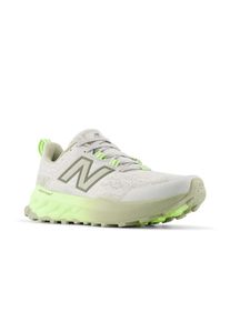 Trailrunningschuh New Balance "Garoe", Damen, Gr. 37,5, wei&szlig; (grau matter), Synthetik, Textil, Schuhe Trailrunningschuh, Laufschuh