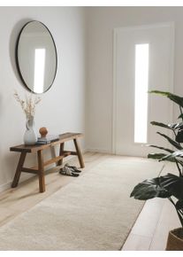 benuta nest Juoksija Tacoma Beige 80x200 cm Beige Yksiv&auml;rinen