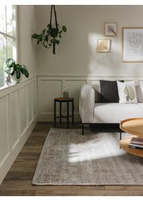 benuta nest Lankakudottu matto Frencie Harmaa 80x165 cm Harmaa Vintage