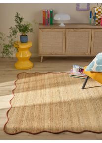 benuta POP Juuttimatto Mambo Ruskea 120x170 cm Ruskea Reunus