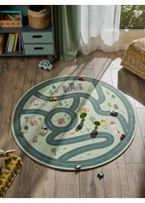 Lytte Lastenmatto Linus Vihre&auml; &oslash; 120 cm Vihre&auml; Lasten kuvio