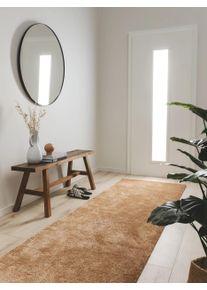 benuta nest Juoksija Tacoma Ruskea 80x300 cm Ruskea Yksiv&auml;rinen