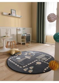 Lytte Lastenmatto Juno Sininen &oslash; 120 cm Sininen Lasten kuvio