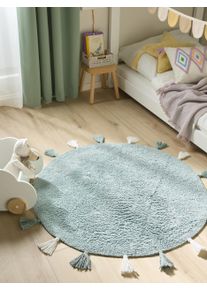 Lytte Pest&auml;v&auml; lastenmatto Malu Minttu &oslash; 100 cm py&ouml;re&auml; Minttu Yksiv&auml;rinen