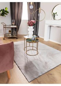 benuta Basic Matto Daisy Harmaa 66x110 cm Harmaa Geometrinen