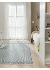 Lytte Lastenmatto Bruno Sininen 90x130 cm Sininen Lasten kuvio,Raitoja