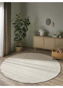 benuta nest Matto Lilibeth Kerma &oslash; 160 cm Kerma Abstrakti,Geometrinen