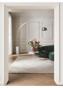 benuta Finest Matto Gary Kerma 160x230 cm Kerma Abstrakti,Rakennemix