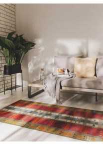 benuta nest Sis&auml;- ja ulkomatto Artis Moniv&auml;rinen 80x250 cm Moniv&auml;rinen Abstrakti