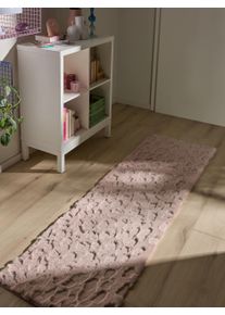 benuta POP Juoksija Immy Vaaleanpunainen 60x200 cm Vaaleanpunainen El&auml;inaiheet