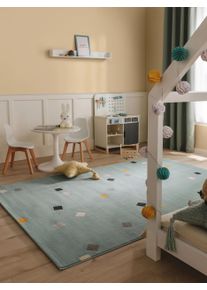 Lytte Lastenmatto Juno Turkoosi 120x170 cm Turkoosi Geometrinen