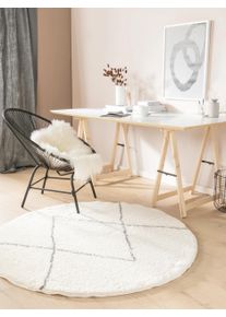 benuta nest Py&ouml;re&auml; p&ouml;rr&ouml;matto Benno Kerma &oslash; 120 cm Kerma It&auml;mainen