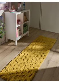 benuta POP Juoksija Immy Keltainen 60x200 cm Keltainen El&auml;inaiheet