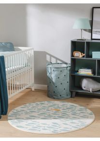 Lytte Lastenmatto Fabius Beige/Sininen &oslash; 120 cm Beige/Sininen Lasten kuvio