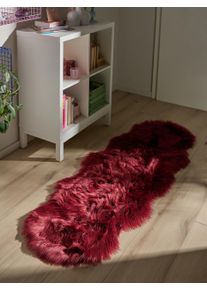 benuta POP Pest&auml;v&auml; p&ouml;rr&ouml;matto Nanuk Bordeaux 60x180 cm Bordeaux Yksiv&auml;rinen