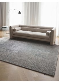 benuta Finest Matto Munira Sininen/Harmaa 160x230 cm Sininen/Harmaa Abstrakti,Rakennemix