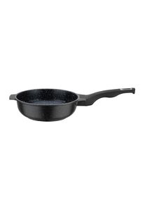 GSW , Schwarz , Metall , 1.55 l , ISO 9001 , backofengeeignet, kratzfest, rostfrei, antihaftbeschichtet, geschmacksneutral, ergonomischer Griff, energiesparend, Thermoboden, w&auml;rmeisolierter Griff, schadstofffrei gem&auml;&szlig; EU-Standards ,