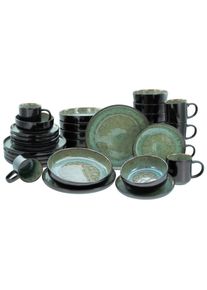 Creatable , Gr&uuml;n , Keramik , 350 ml , lebensmittelecht , Kochen & Essen, Geschirr, Geschirrsets