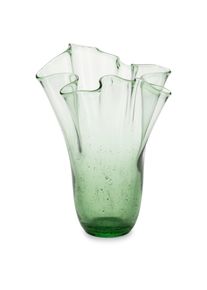 Plisseret vase Th&uuml;ringer skovglas