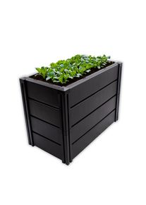 KHW, Hochbeet &raquo;Demeter M - schmal&laquo; BxTxH: 82x44x61 cm, Anthrazit, Polypropylen,