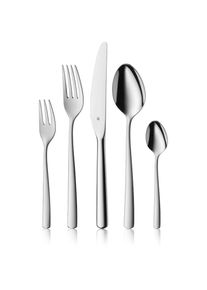 WMF, Besteck-Set &raquo;Boston in edler Optik, ergonomische Haptik, Messer mit Wellenschliff&laquo; optimale Sch&auml;rfe, rostfrei, edel, hochwertiger Besteckkasten, 