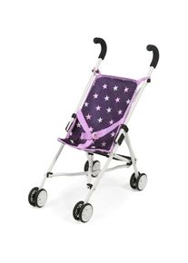 Bayer Chic 2000 CHIC2000, Puppenbuggy &raquo;Roma, Mini-Buggy&laquo;, Stars Lila,