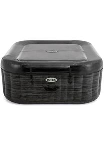 Intex, Whirlpool &raquo;&raquo;PureSpa Greystone Deluxe 4P&laquo;&laquo; grau, in verschiedenen Gr&ouml;&szlig;en, grau, B/H/L: 175 cm x 71 cm x 175 cm