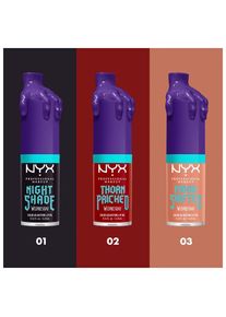 Nyx Cosmetics NYX PROFESSIONAL MAKEUP, Damen, Lipgloss &raquo;WEDNESDAY MYSTERY LIP OIL&laquo; besonders gl&auml;nzendes Finish, schimmernde Textur, 1-Nightshade, Lip Oil von NYX 