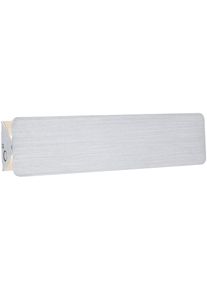 Paulmann, Wandleuchte &raquo;Katla&laquo; 1 Stk. Warmwei&szlig;, aluminiumfarben,