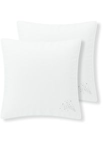 OTTO home, Microfaserkissen &raquo;Baca, Kopfkissen 40x80 cm und 80x80 cm&laquo; F&uuml;llung: 6D-Hohlfaser Bezug: Polyester Spar-Set, 2-tlg., 2 Stk. tlg. Kissen, mit 