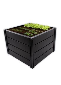 KHW, Hochbeet &raquo;Demeter M&laquo; BxTxH: 82x82x61 cm, 336 Liter, anthrazit, Kunststoff,