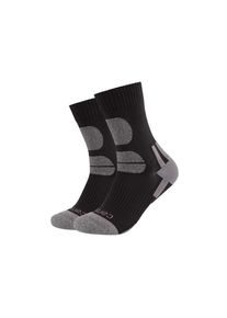 Camano, Damen, Wandersocken &raquo;Function&laquo; 4 Paar, mit Fu&szlig;gew&ouml;lbe-St&uuml;tze, black, 39-42, Unisex Funktionssocken die H&ouml;chstleistungen erm&ouml;glichen
