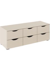 Rauch, TV-Board &raquo;Lowboard TV-Schrank TV-Schrank Landhausstil MARLENE&laquo; Breite 120 cm, mit 6 ger&auml;umigen Schubladen und Soft-Close-Funktion MADE IN 