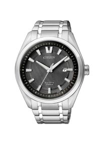Citizen, Herren, Solaruhr &raquo;Super Titanium&laquo; Armbanduhr, Herrenuhr, Titan, Datum, Saphirglas, silberfarben-schwarz, Stilvolle Herrenarmbanduhr mit 