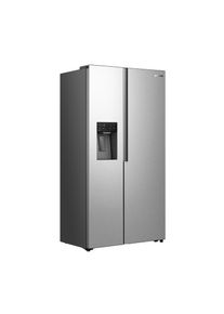 Gorenje, Side-by-Side &raquo;NRS917E61X&laquo; 178,6 cm hoch 91,1 cm breit Wasser-& Eisspender, Inox,