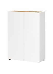 Germania, Unisex, Garderoben-Set &raquo;Alviano&laquo; 2 Stk. tlg., Wei&szlig;/Navarra-Eiche-Nb., Kratzfeste und widerstandsf&auml;hige Oberfl&auml;chenbeschichtung