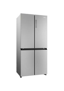 Haier, Multi Door &raquo;HCR3818DNMM&laquo; 181,5 cm hoch 83,3 cm breit Total No Frost: Nie wieder abtauen, Edelstahl,