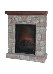 abc HOME, Elektrokamin &raquo;25667&laquo;, grau, braun,