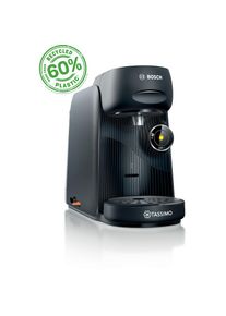 TASSIMO, Kapselmaschine &raquo;finesse friendly TAS162E, intensiverer Kaffee auf Kopfdruck&laquo; aus Recyclingmaterial, mehr Intensit&auml;t per Knopfdruck, schwarz, 