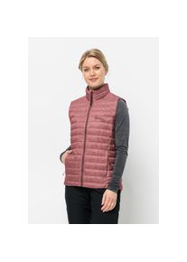 Jack Wolfskin, Damen, Daunenweste &raquo;PILVI DOWN VEST W&laquo;, mineral-red, M (38/40), Leichte Isolationsweste mit 700er-Daunenf&uuml;llung