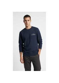 Quiksilver, Herren, Sweatshirt &raquo;BASIC GRAPHIC CREW&laquo;, sportlicher Stil, vielseitig einsetzbar, DARK NAVY, XL (54), Sweatshirt f&uuml;r einen sportlichen 