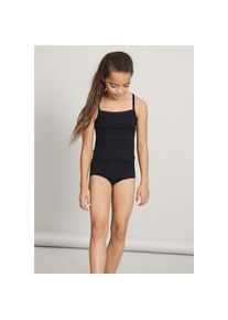 name it, Herren, Unterhemd &raquo;NKFSTRAP TOP 2P&laquo; Packung, 2 Stk., black, 134/140, name it 2er Packung Unterhemden f&uuml;r M&auml;dchen