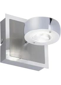 LED-Wandleuchte Lolasmart-Opti Silberfarben max. 6 Watt Wandlampe